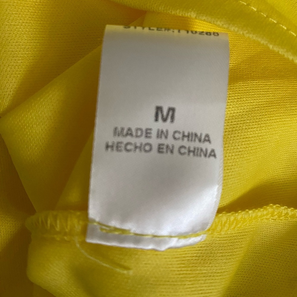 Andree By Unit Off Shoulder Yellow Top. - Picture 5 of 8